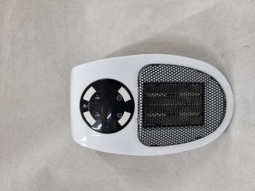 Fan heater screened to product safety standards