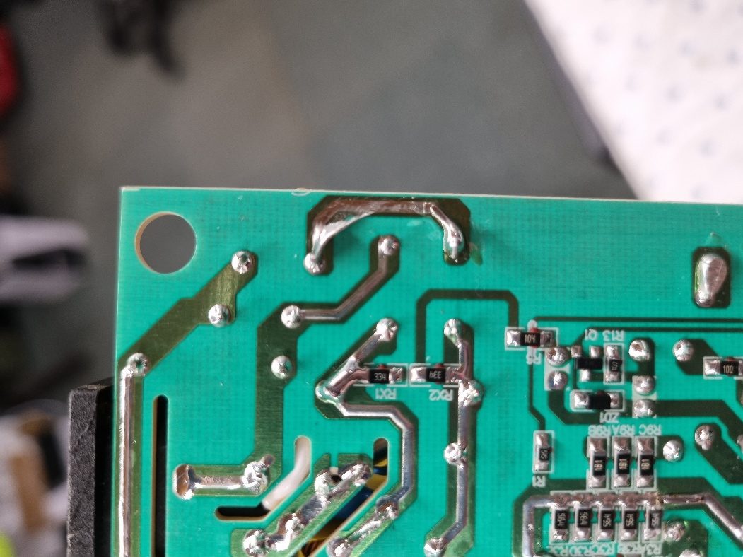 Internal build & component quality on the PCB
